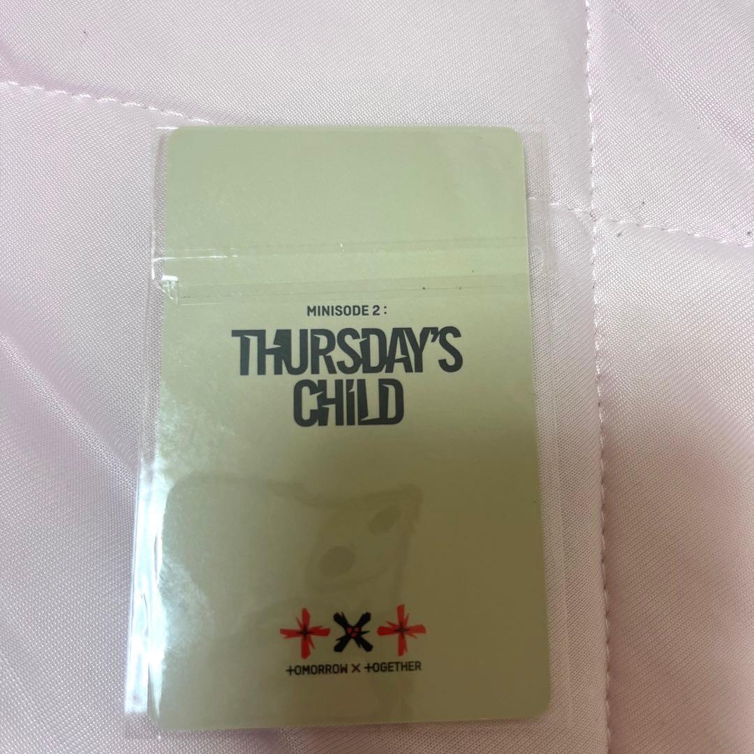 スビン Thursday’s child Weverse特典 トレカ　ホログラム