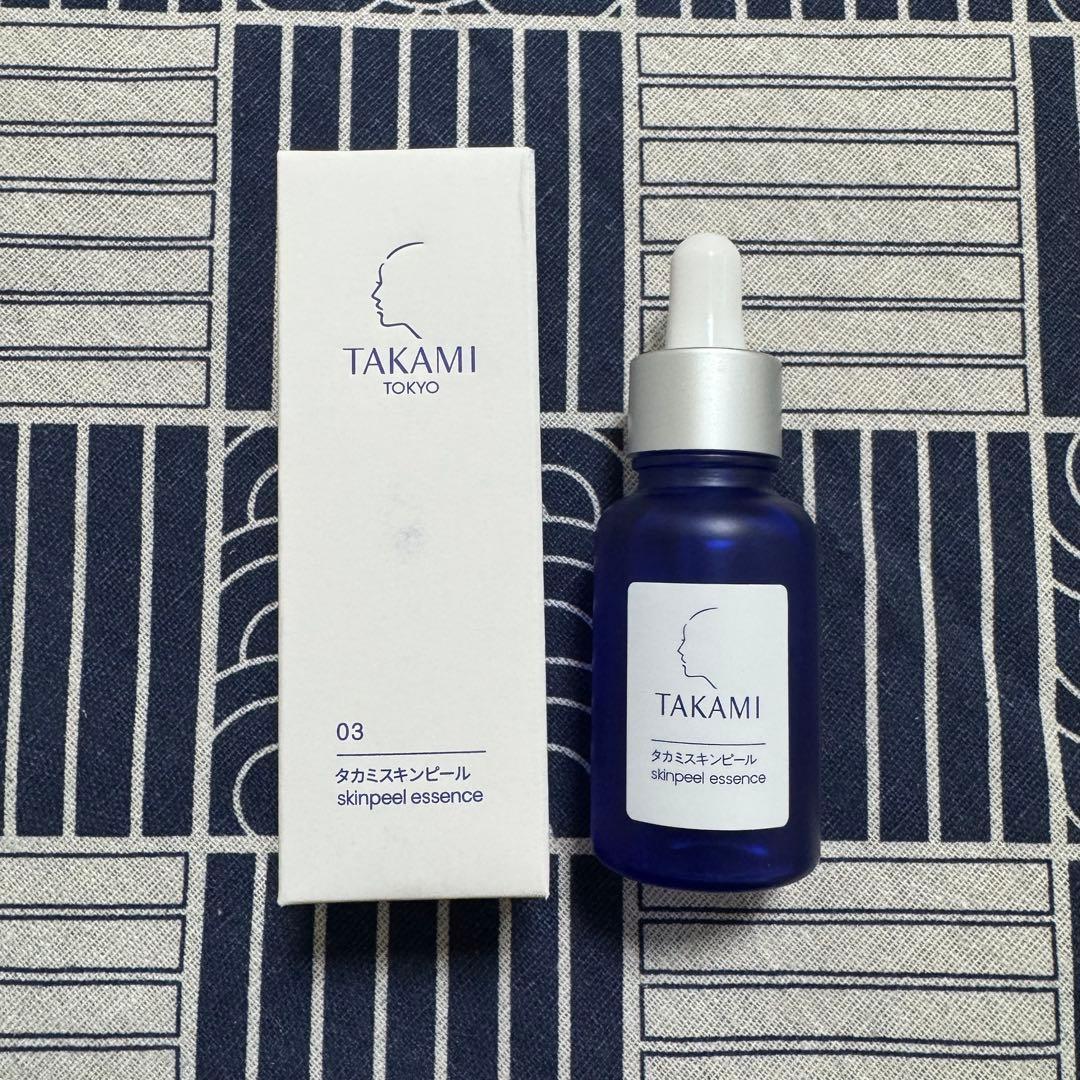 新品未開封 TAKAMI スキンピール 美容液 30ml 角質ケア 3本 w