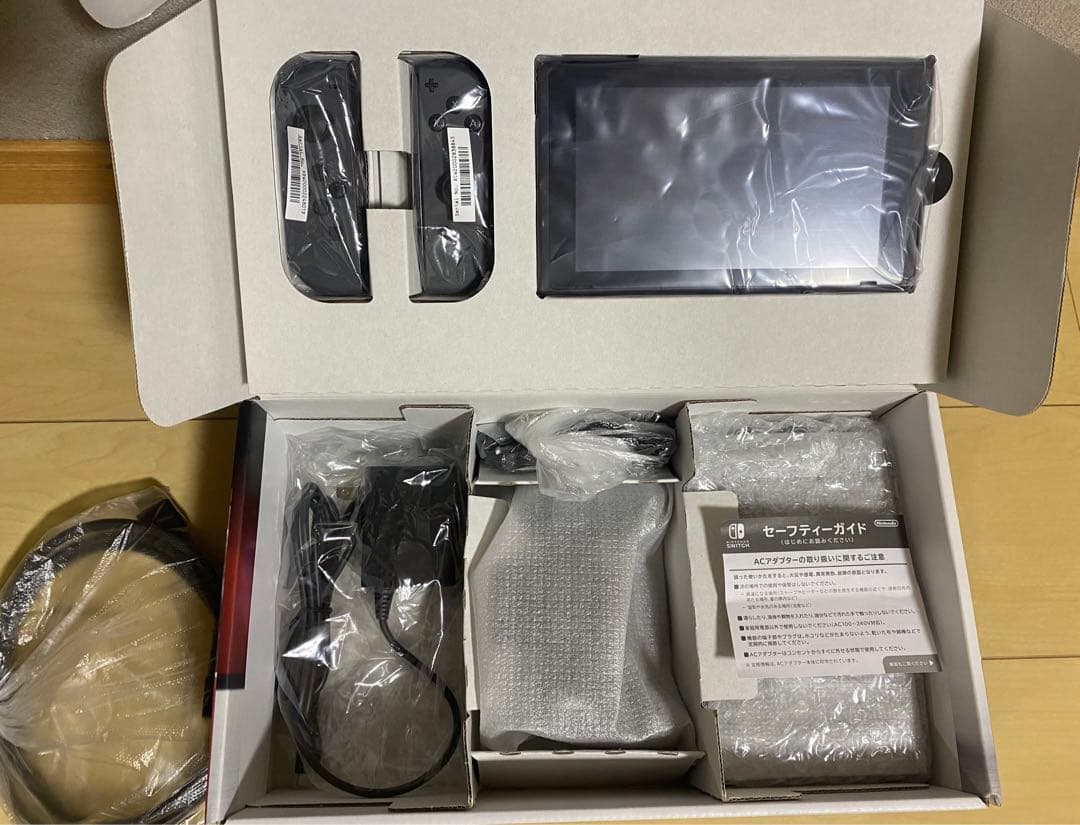 Nintendo Switch 本体 グレー 付属品有