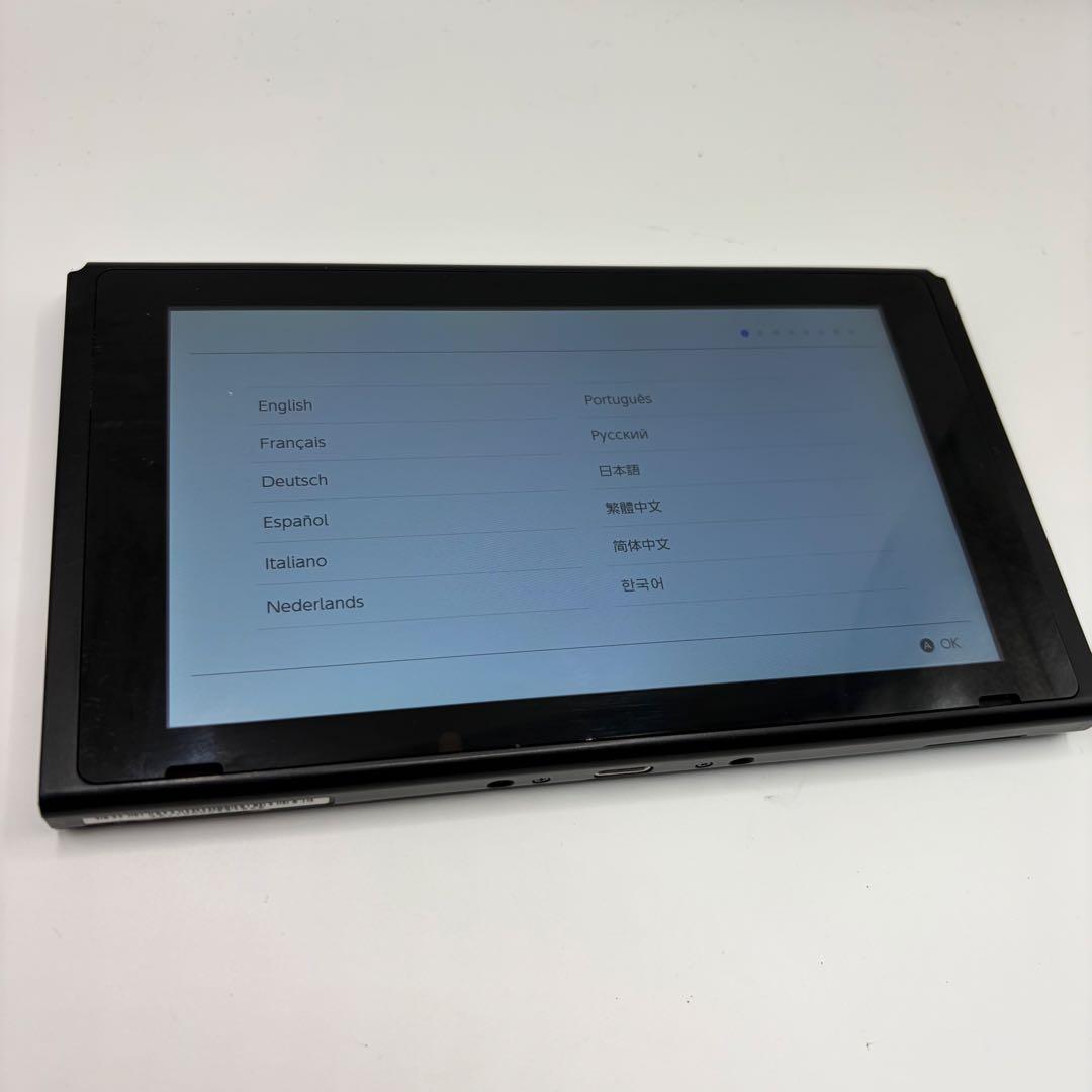 Nintendo Switch 本体のみ 2017年(2016年) 初期型