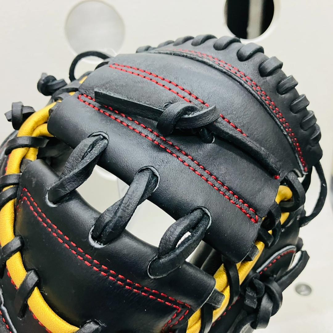 ハタケヤマ　PRO-M08　軟式用　捕手用　M8　当店限定レーザー刻印　型付け済