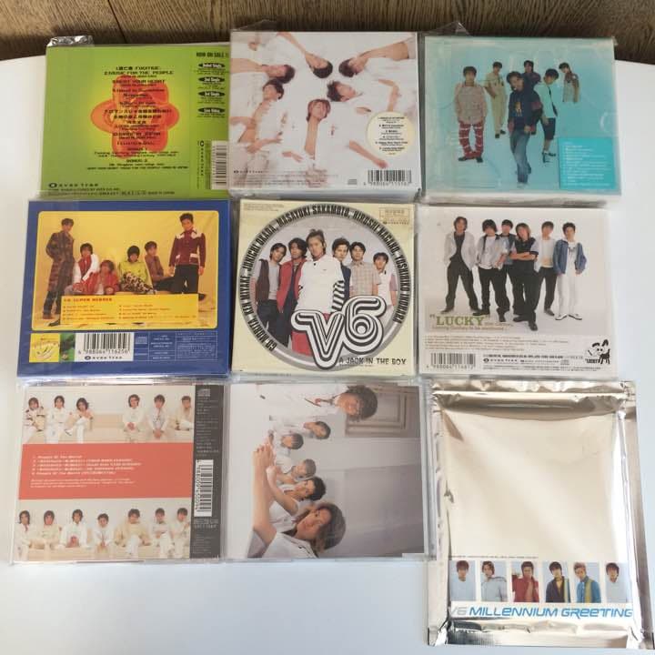 V6☆CDセット 初回限定特典付！