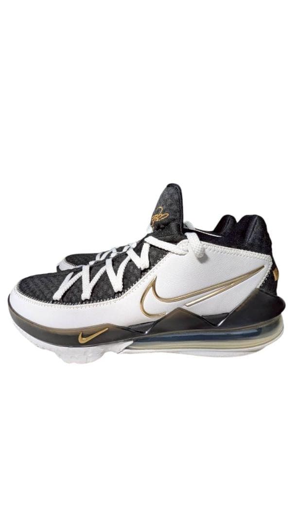 NIKE レブロン17 Low 白金黒 28cm CD5007-101