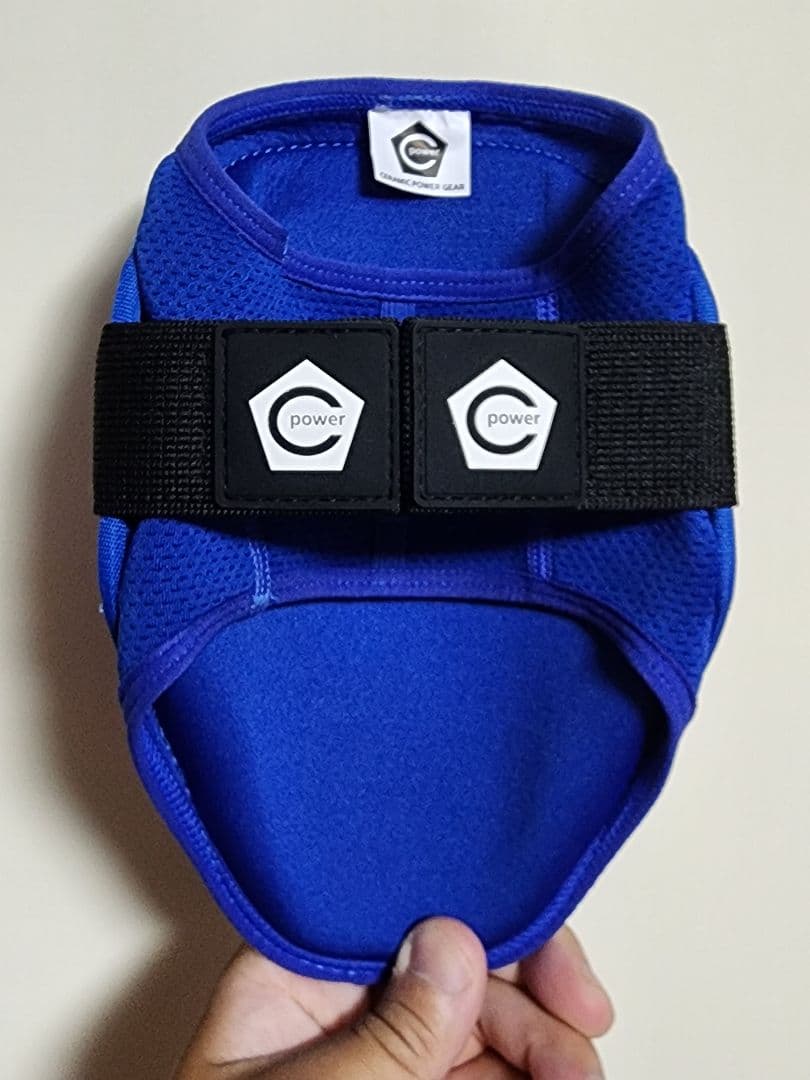 CPG セラミックパワーギア エルボーガード 青 未使用