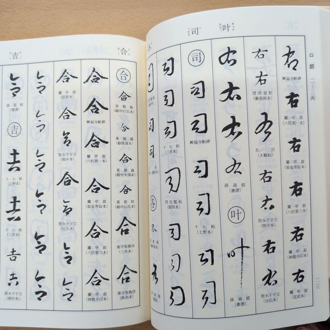 王義之書法字典