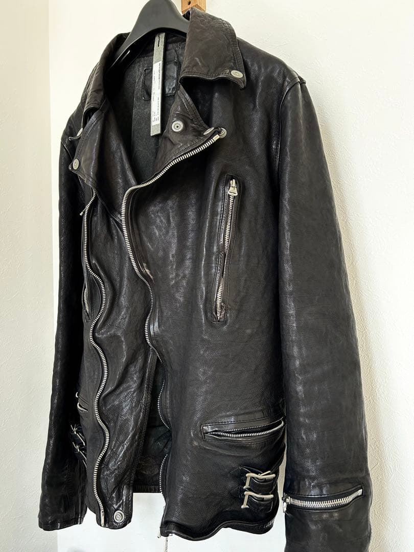 24SS BACKLASH ジャパンカーフ ダブルライダース L 1927-01