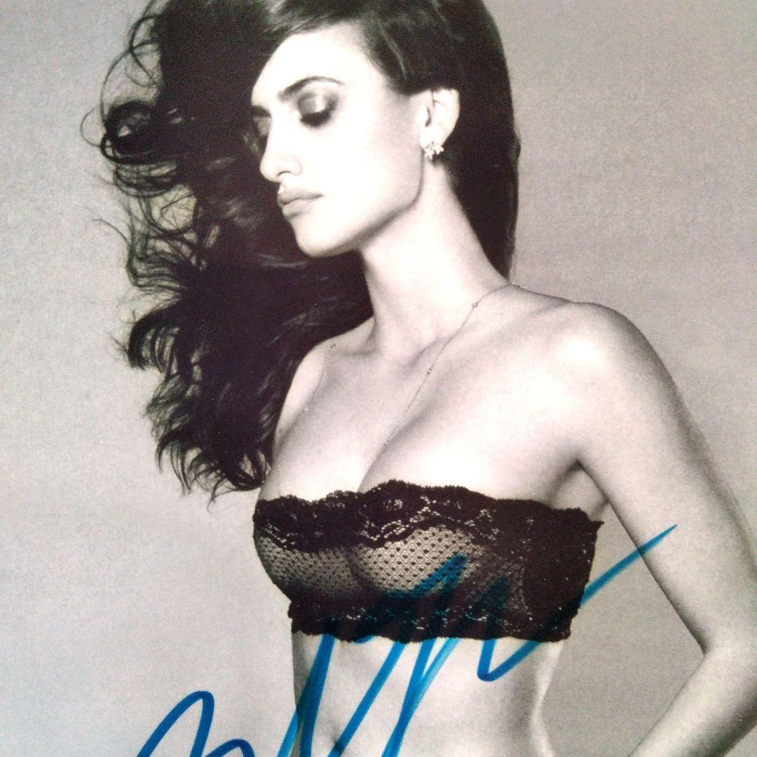 セール…ペネロペ・クルス直筆サイン入り2Lサイズ写真…Penélope Cruz