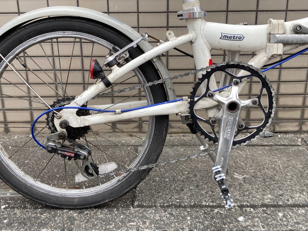 DAHON metro ダホン メトロ 外装6段 ドロヨケ&センタースタンド付