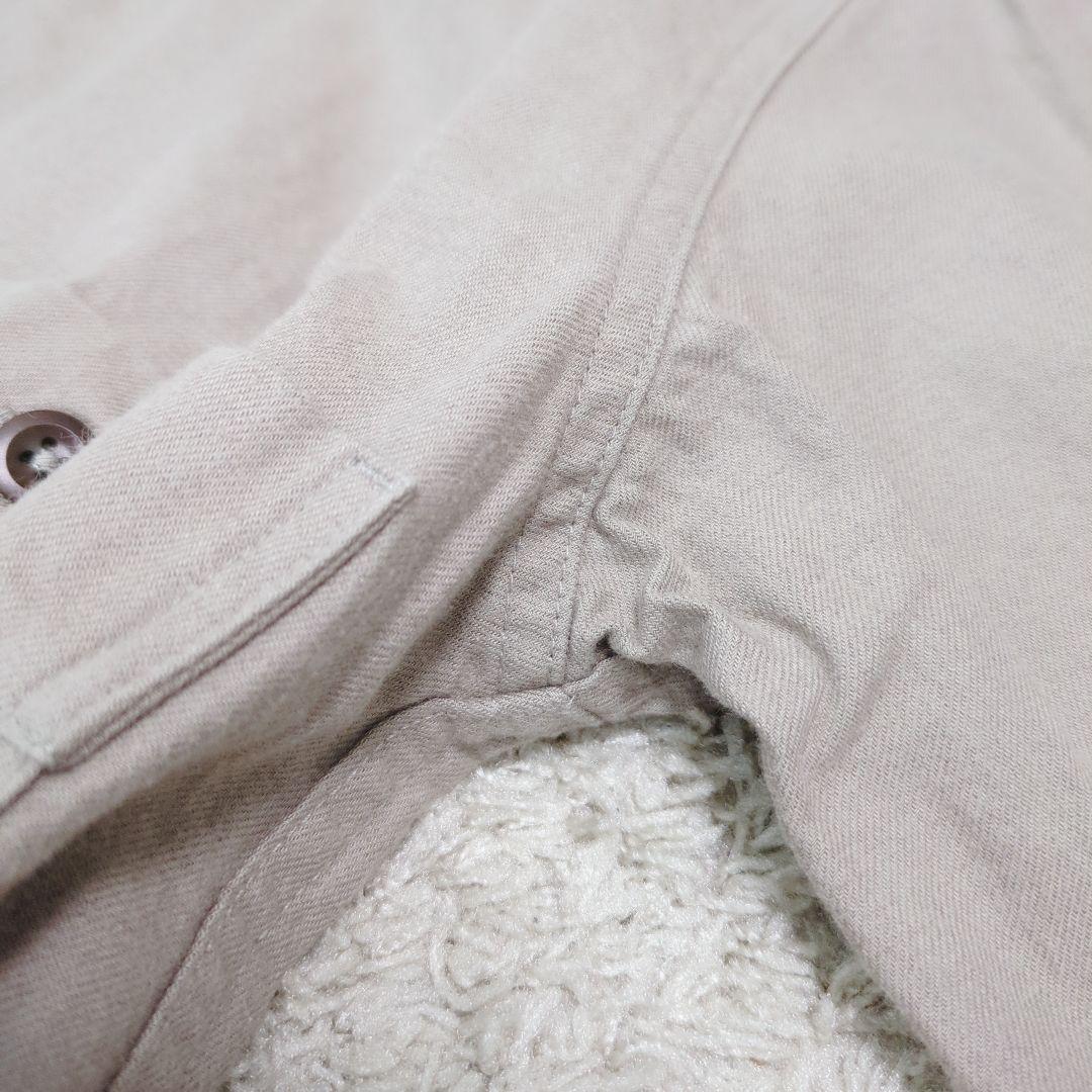 【美品】MHL WORN COTTON WOOL TWILL シャツワンピース