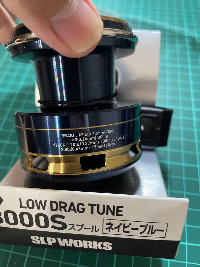 新品未使用ソルティガ☆セルテート☆SLPW LOW DRAG TUNEスプール☆