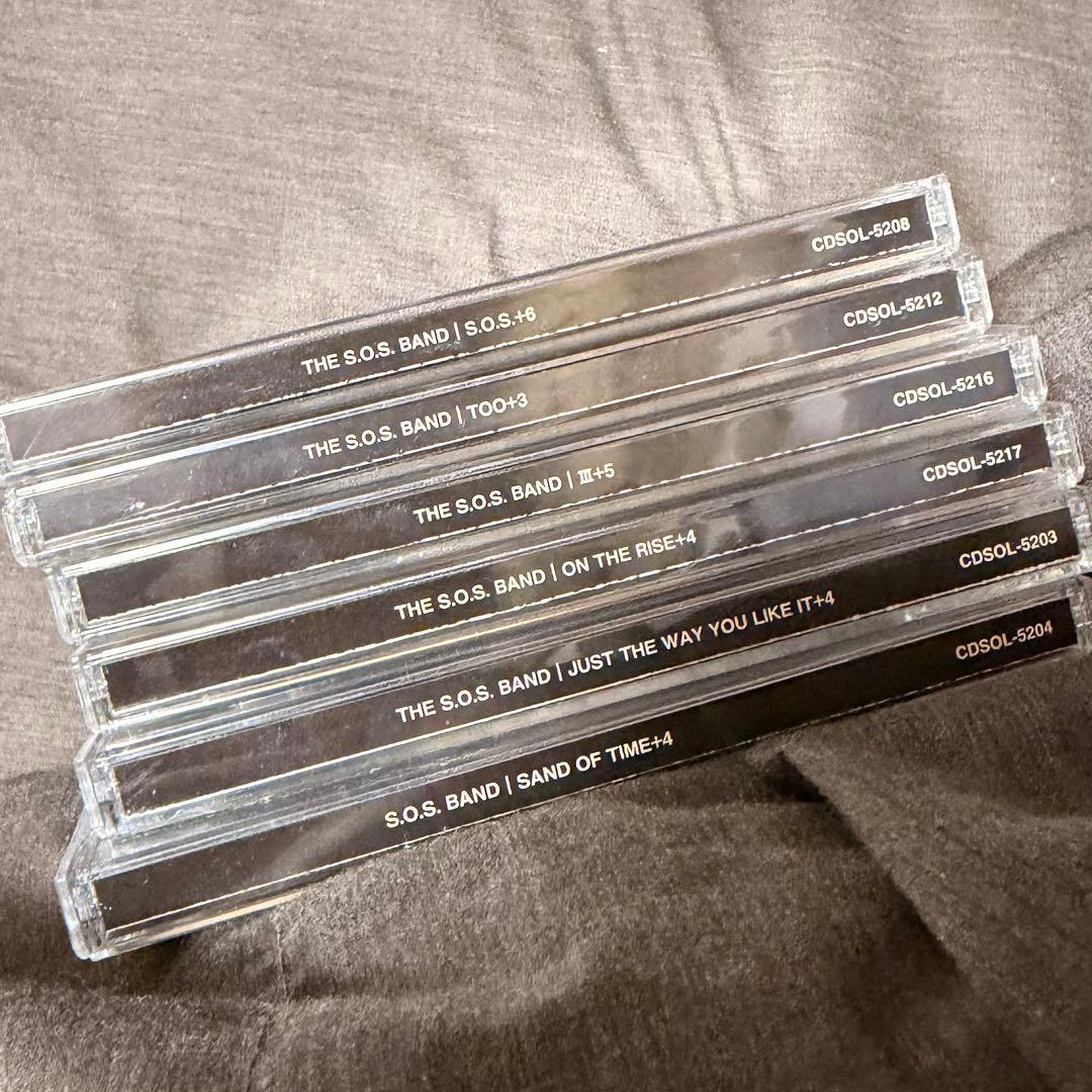 The S.O.S. Band CD 6枚セット ボーナストラック収録