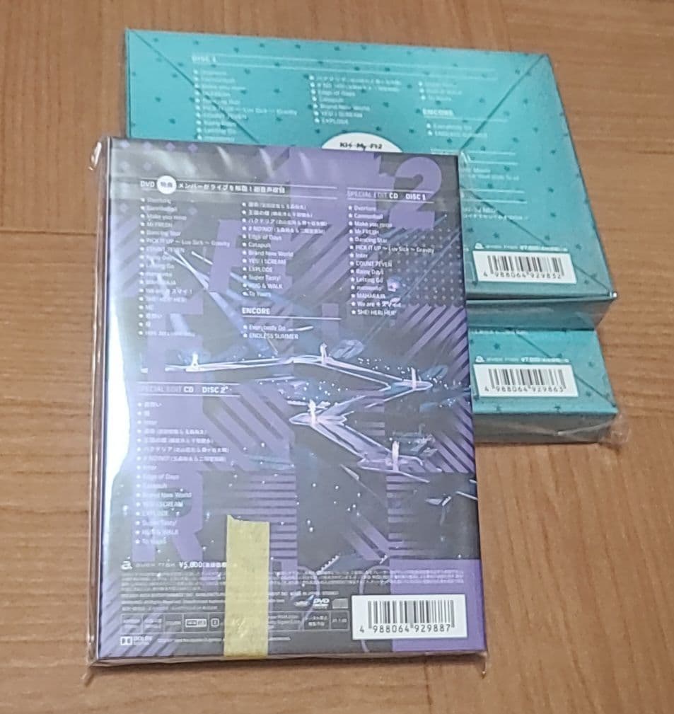 キスマイ　Kis-My-Ft2 To-y2 LIVE DVD/Blu-ray初回