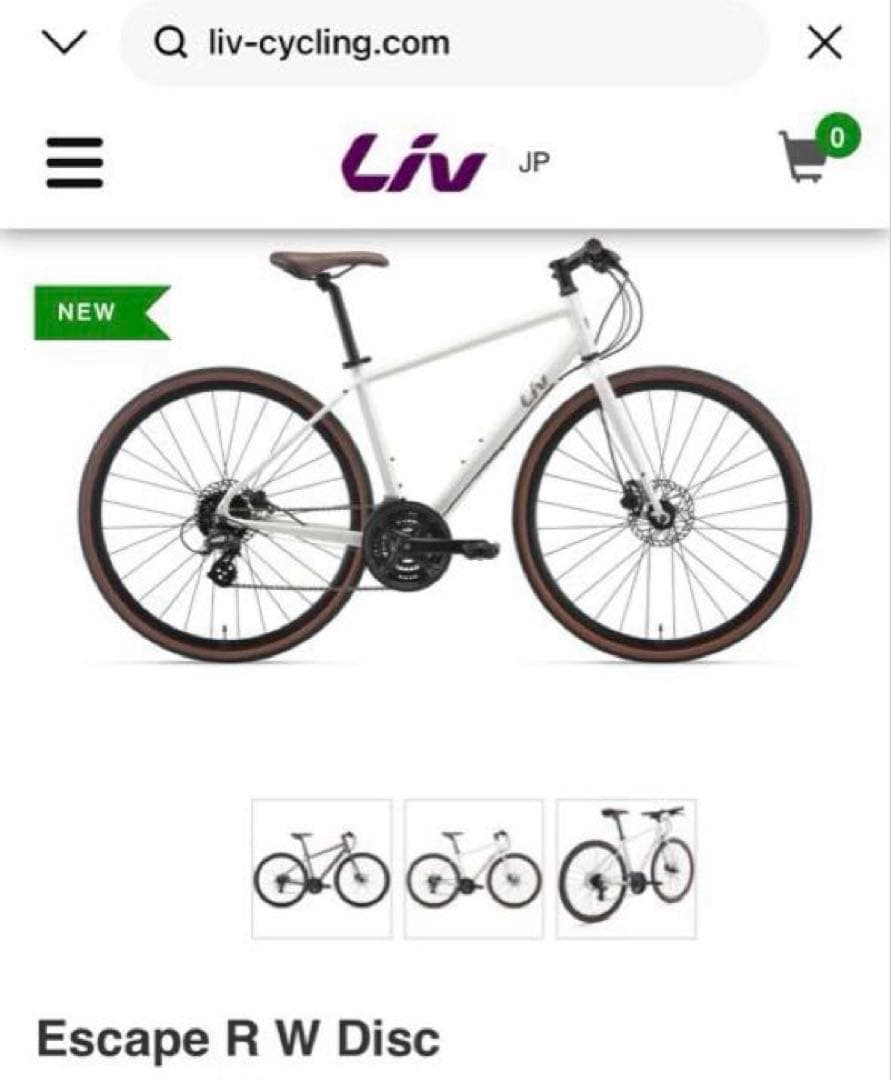 masu 　GIANTジャイアントLiv Escape R W Disc