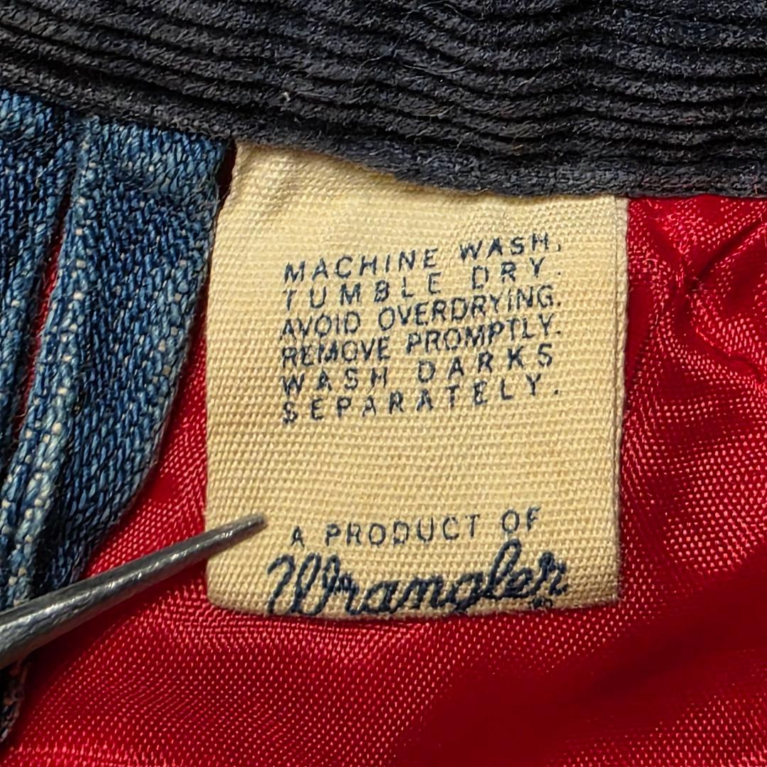 【激レア】70s Wrangler ブロークンデニムジャケット L相当