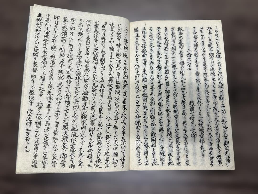 中興諸家盛衰錄 乾 1冊 写本 和本 古書 古文書