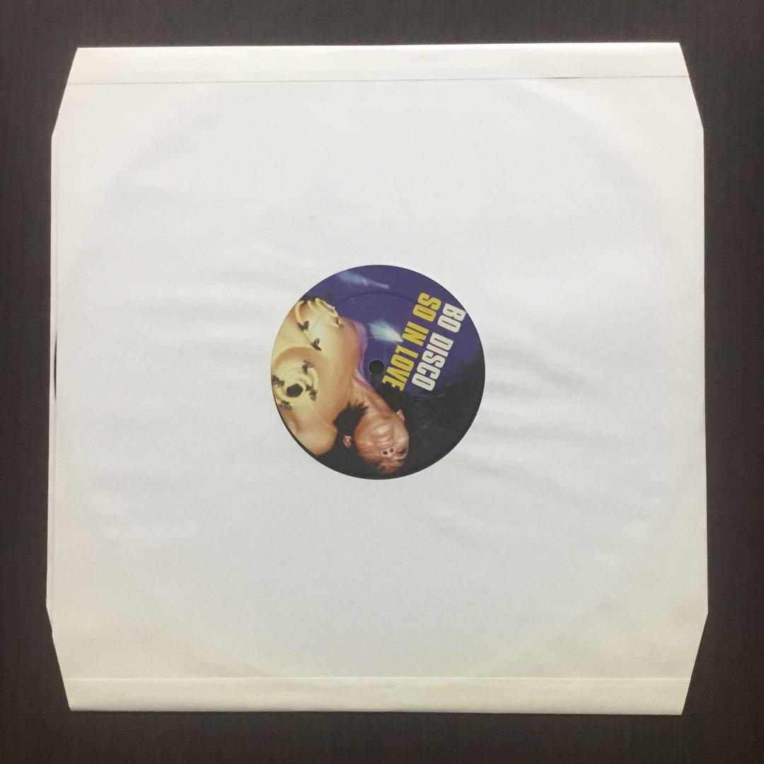 洋楽レコード　BO DISCO SO IN LOVE WRRB