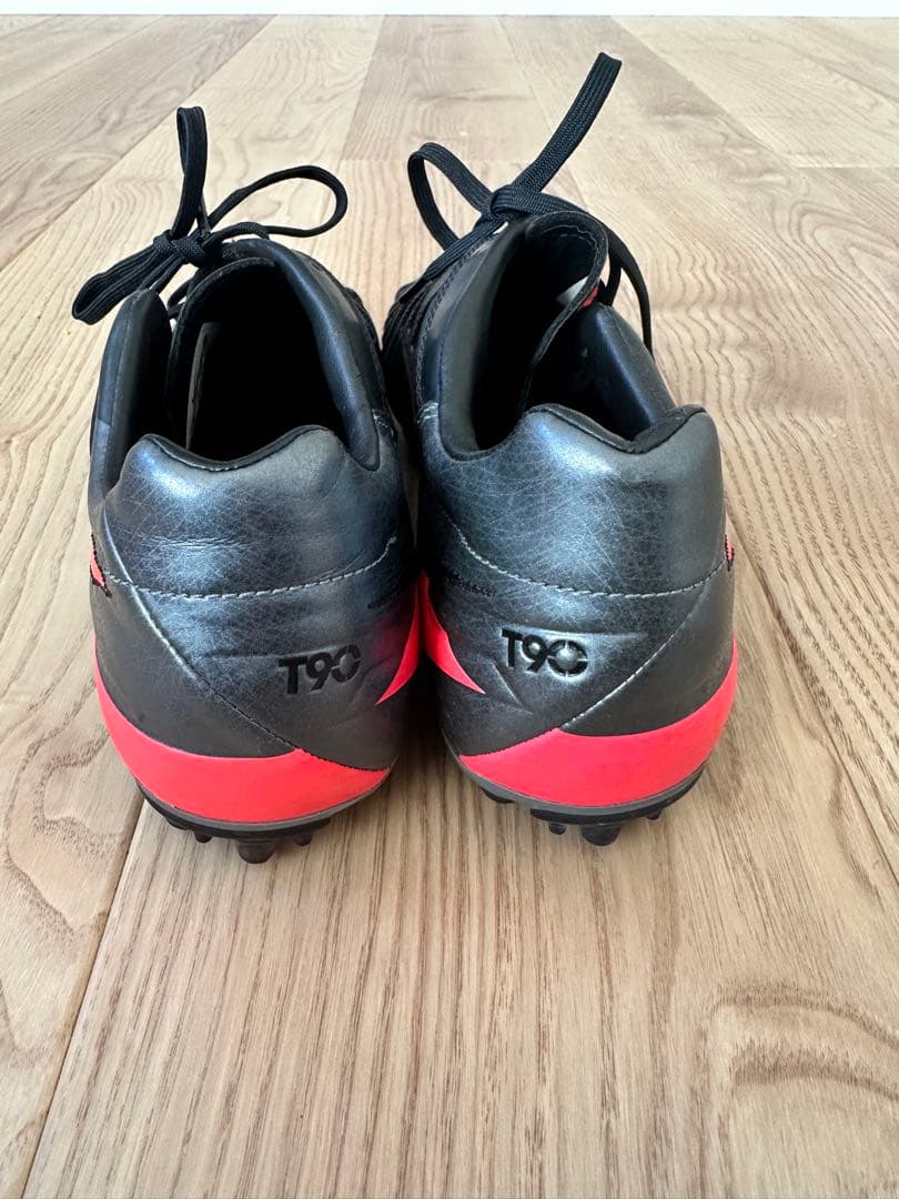 シューズ NIKE T90 SHOOT IV AG - GREY/RED/BLACK