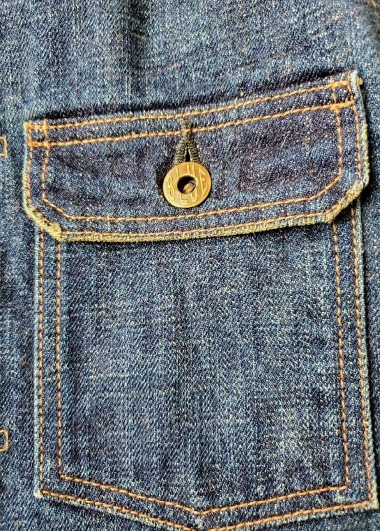 JAPAN BLUE JEANS 2nd 16.5oz セルヴィッチユーズド加工