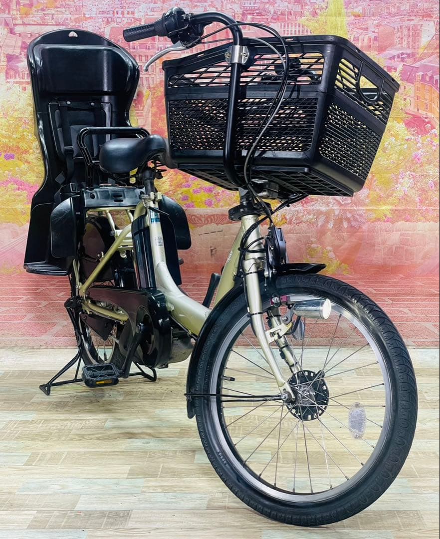 ZK3474 電動自転車 ヤマハ パスキス 子供乗せ 20インチ 送料無料