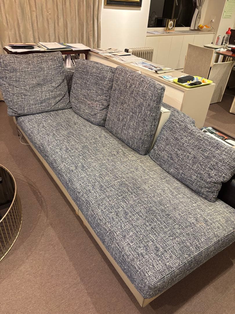 Minotti（ミノッティ） CONNERY ソファセット サイドテーブル付き