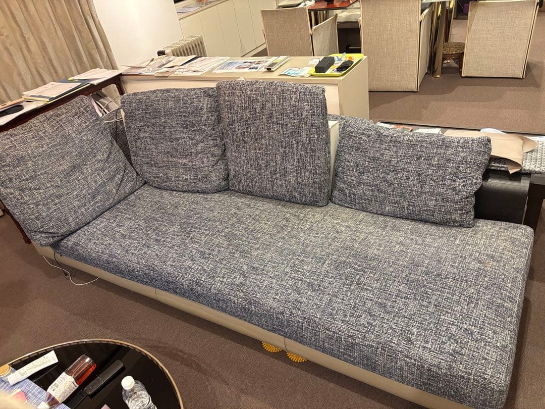 Minotti（ミノッティ） CONNERY ソファセット サイドテーブル付き