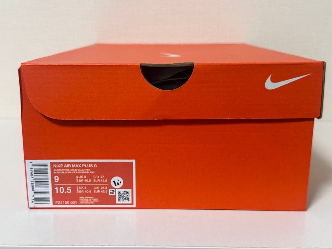 NIKE AIRMAX PLUS G ゴルフシューズ 27.0cm ブラック