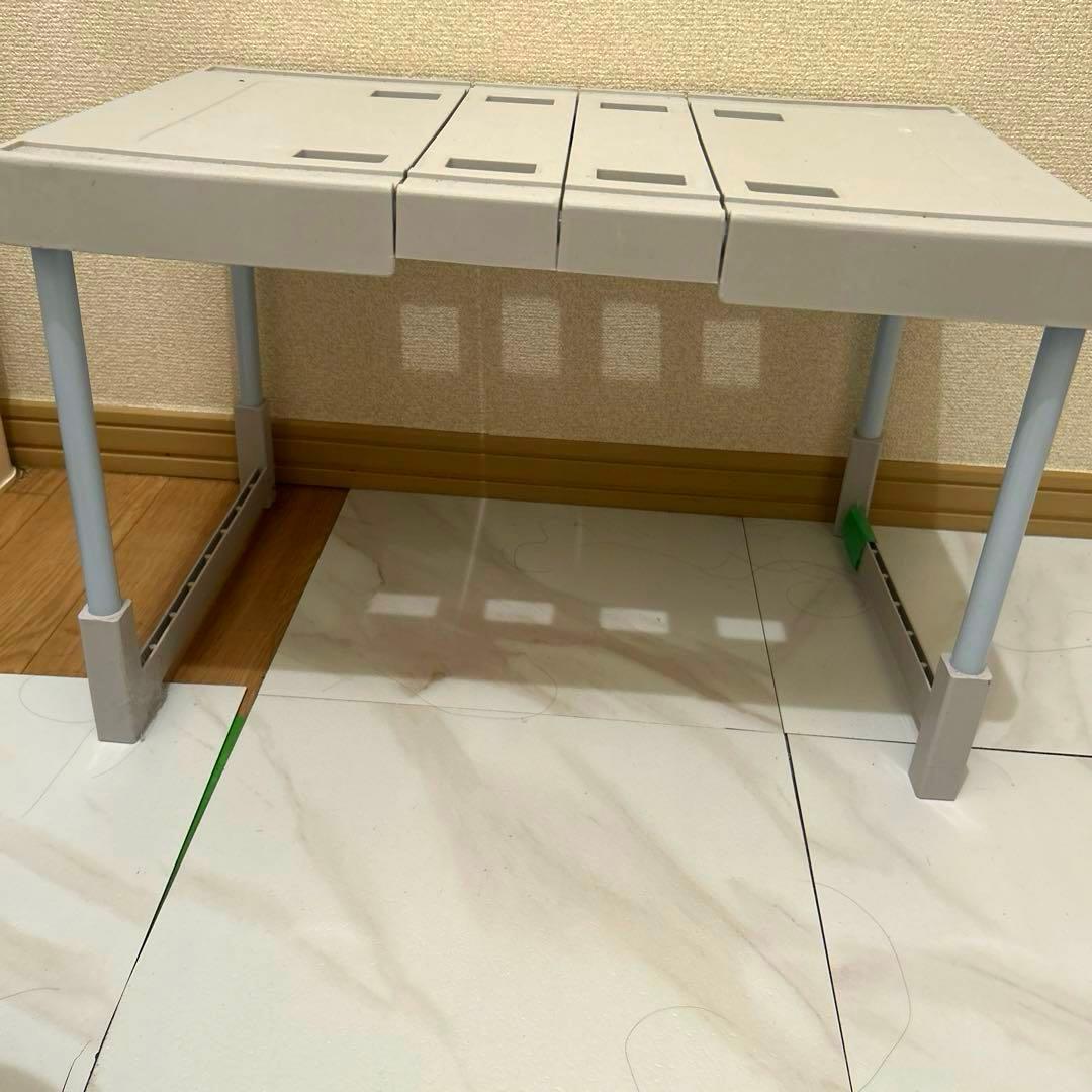 【引渡限定】台所用品　収納ラック　スライドラック　水切りラック　7点セット