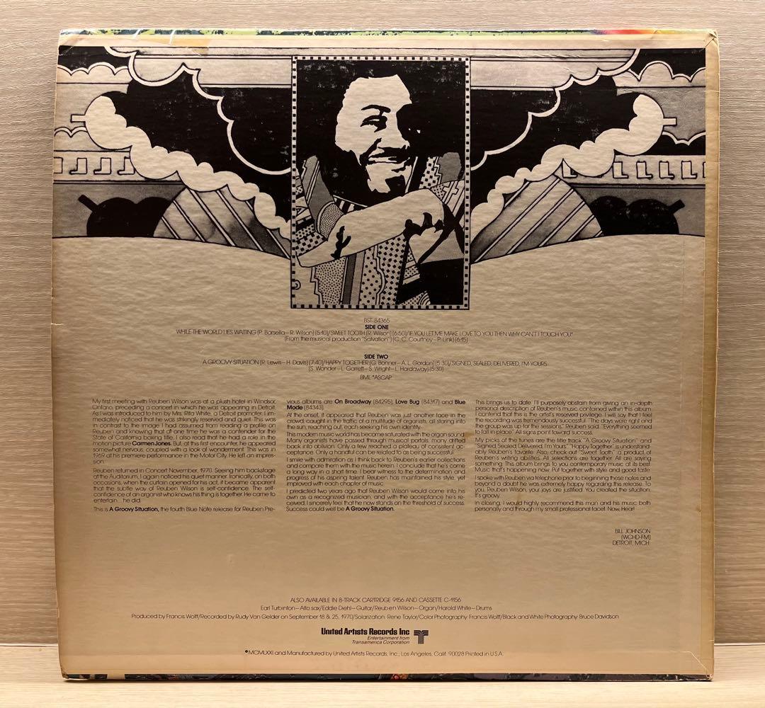 USオリジReuben Wilson / A Groovy Situation