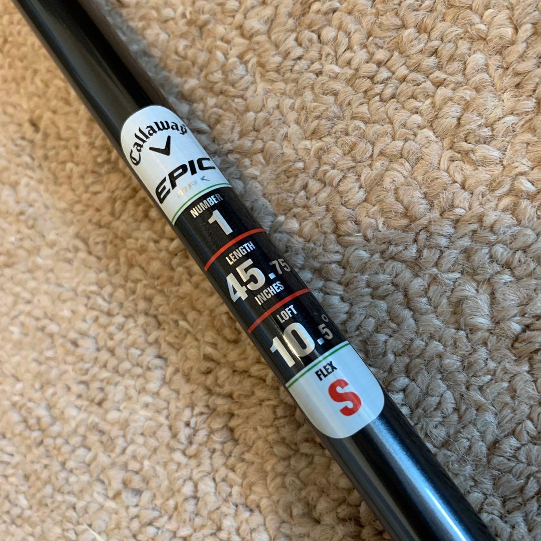 キャロウェイ Callaway EPIC MAX 10.5°S ドライバー　美品