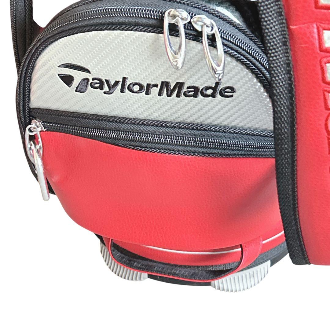 TaylorMade キャディバッグ ゴルフバッグ ツアー 赤 メンズ ゴルフ