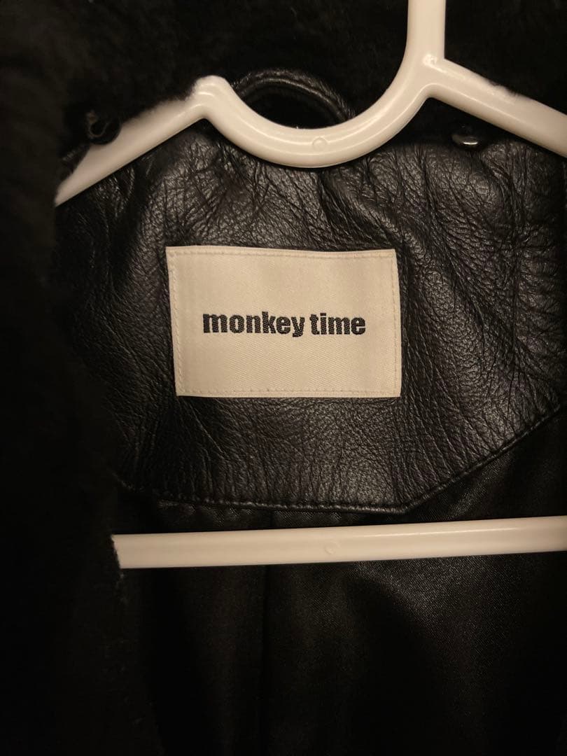 【mm】ユナイテッドアローズ 【monkey time】ファーブルゾン