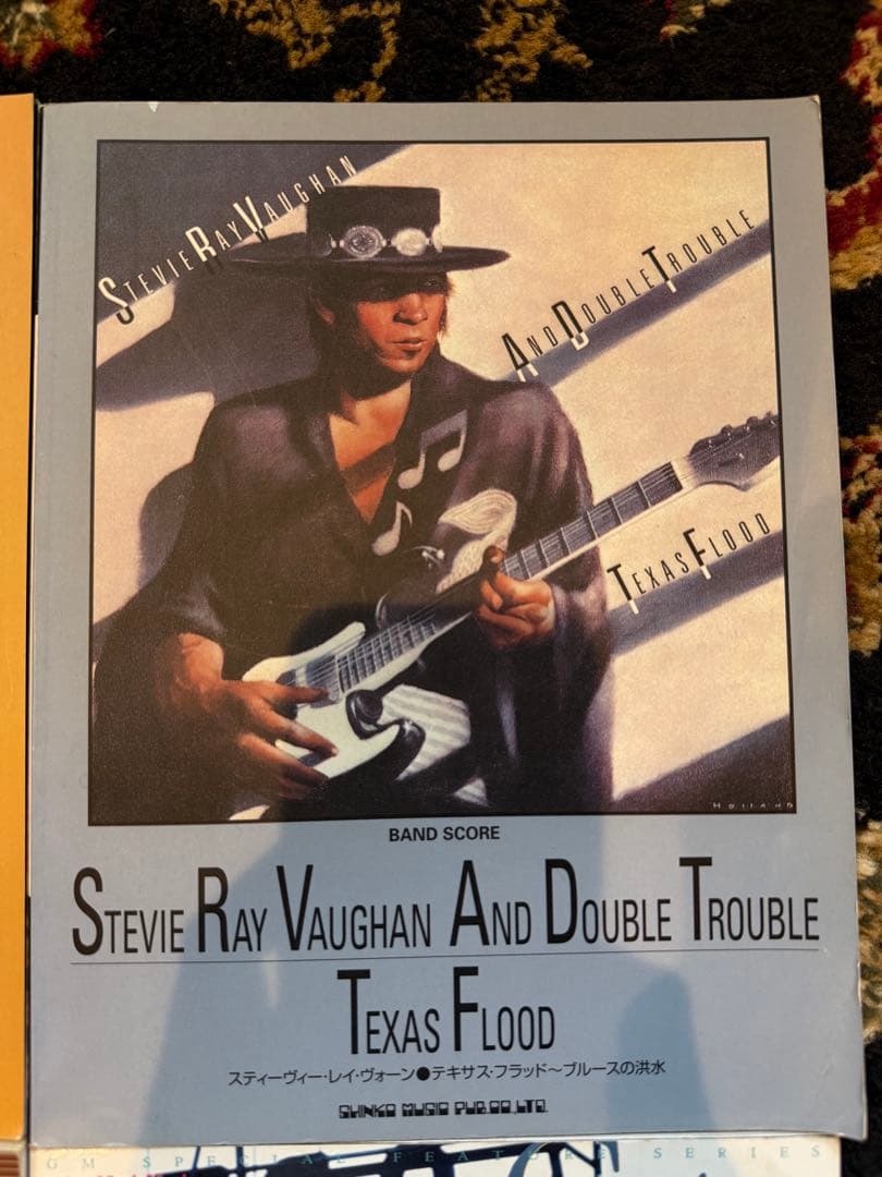 【貴重】Stevie Ray Vaughan バンドスコア 5曲セット