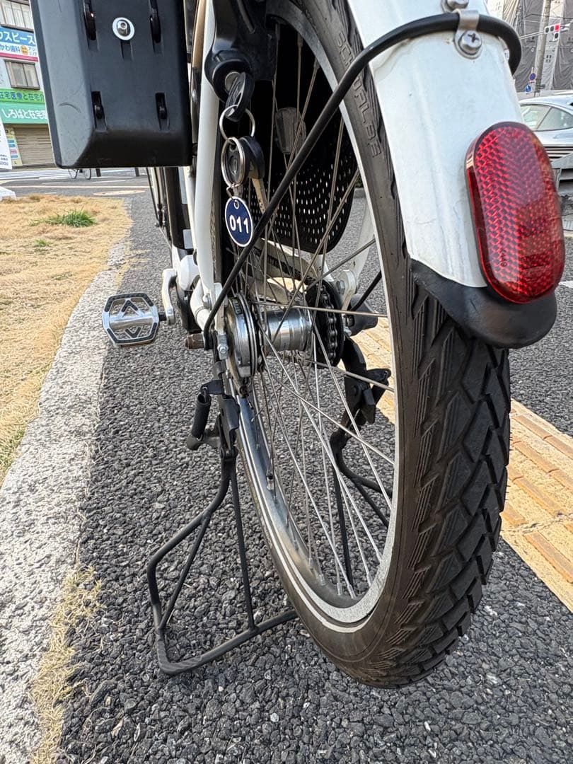 中古ブリヂストン電動アシスト自転車　8.7Ah 大阪　011
