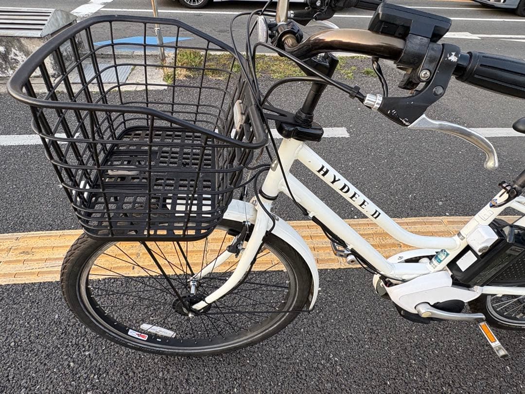 中古ブリヂストン電動アシスト自転車　8.7Ah 大阪　011