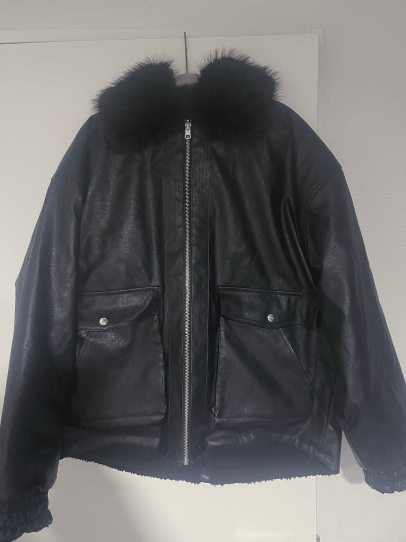 完売品 ADRER The B-3 Reversible Fur Blouson