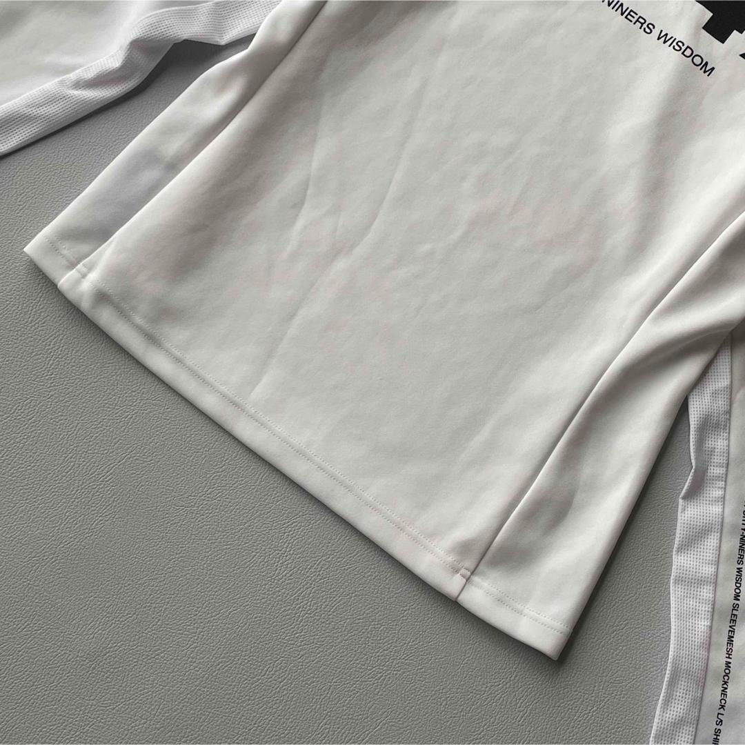 5564【極美品】TFW49　モックネック長袖シャツ 袖下メッシュ