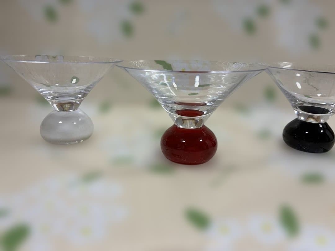 デザートカップ クリア 赤 白 黒 まとめ買い