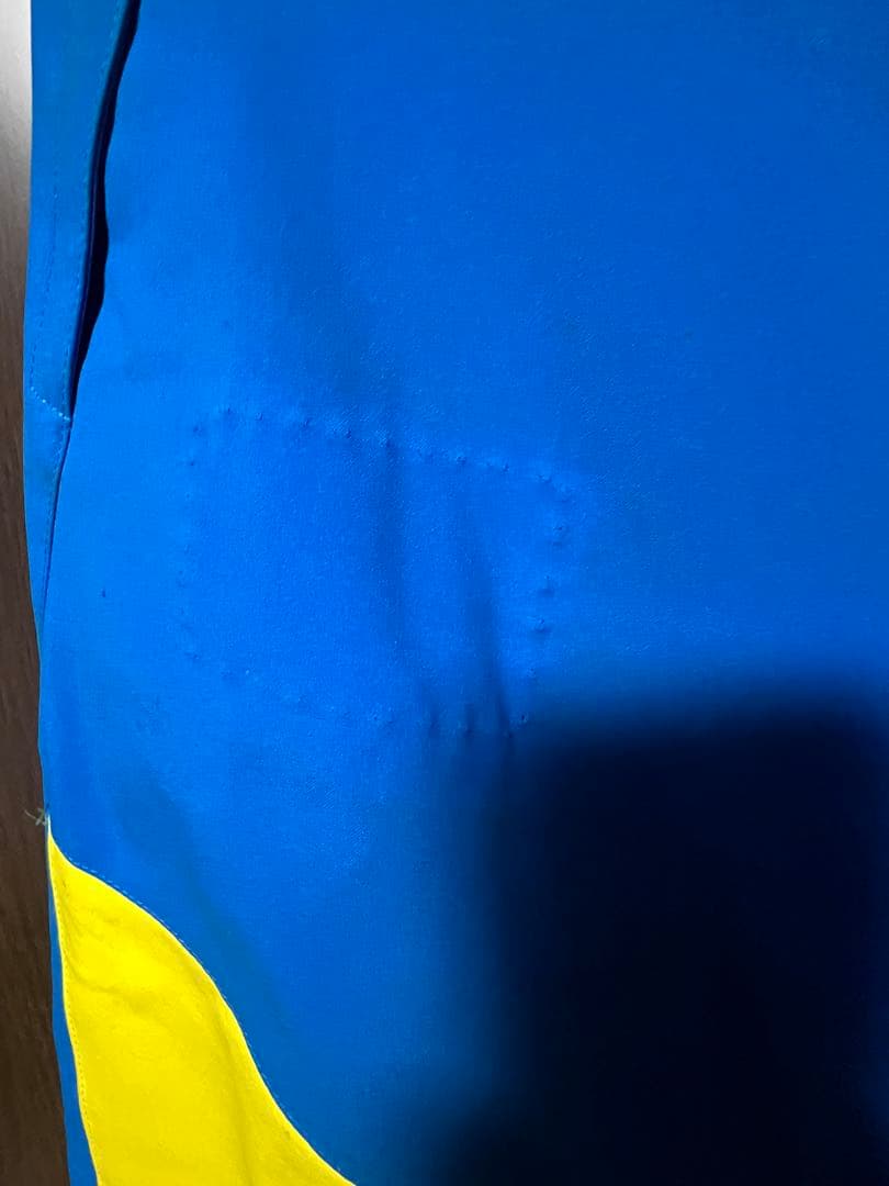goldwin スキーウェア 青/黄