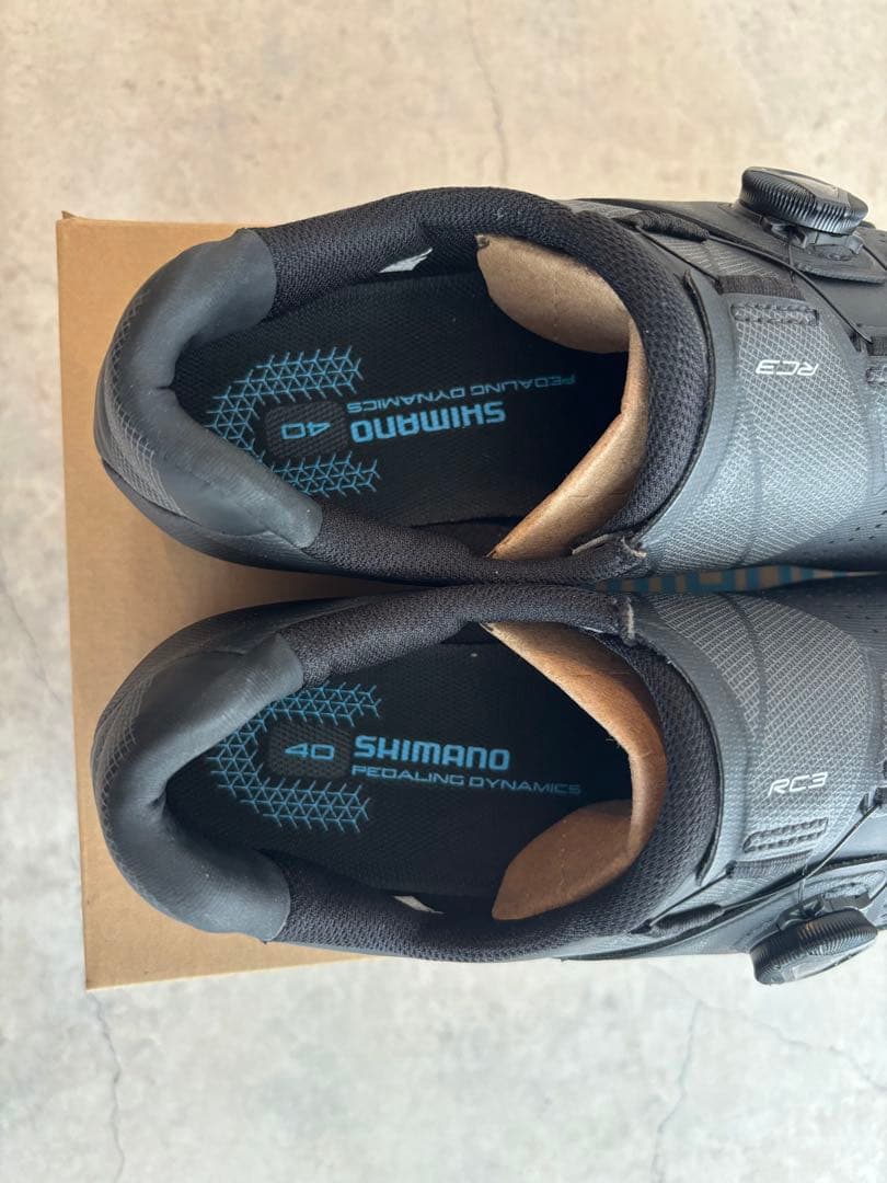 【yukia3589さん専用】SHIMANO RC3 シューズ ブラック 40