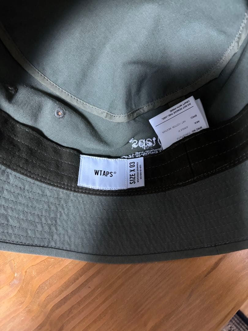 WTAPS バケットハット Mサイズ オリーブ