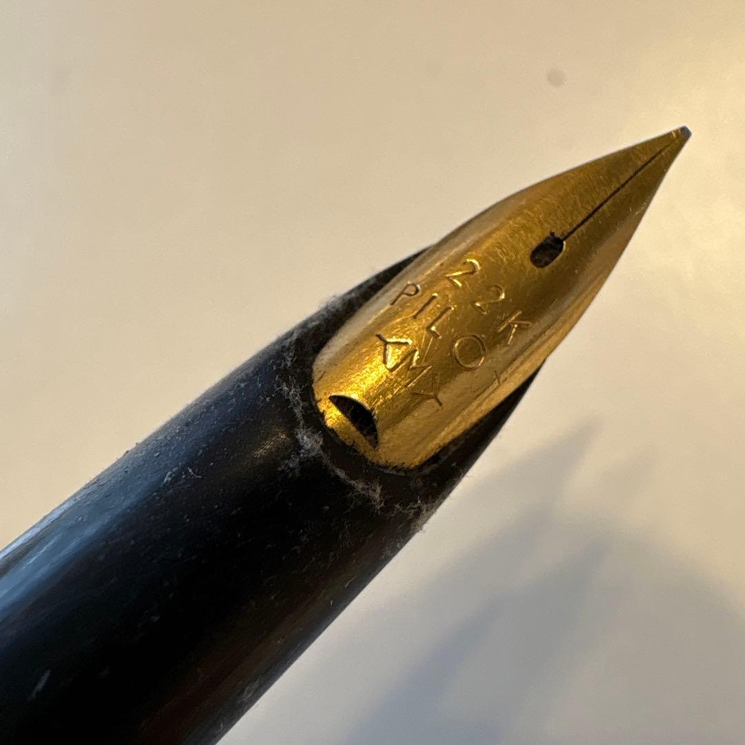 ⭐︎値下げしました⭐︎パイロット　elite 22K Mレトロ