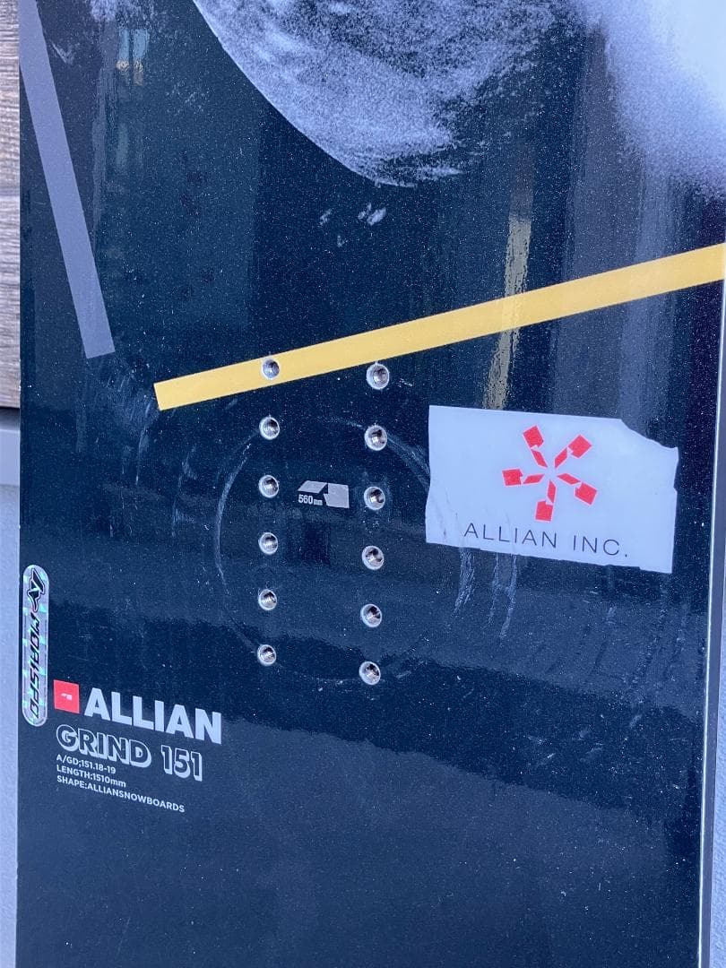 ALLIAN GRIND 151 スノーボード アライアン グラトリ