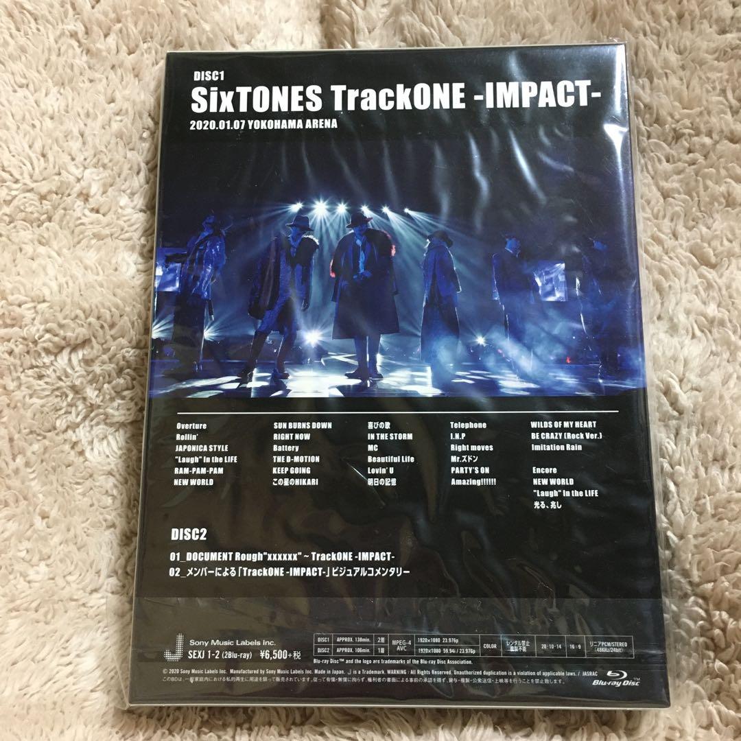 SixTONES/TrackONE-IMPACT- 初回盤 通常盤 2点セット
