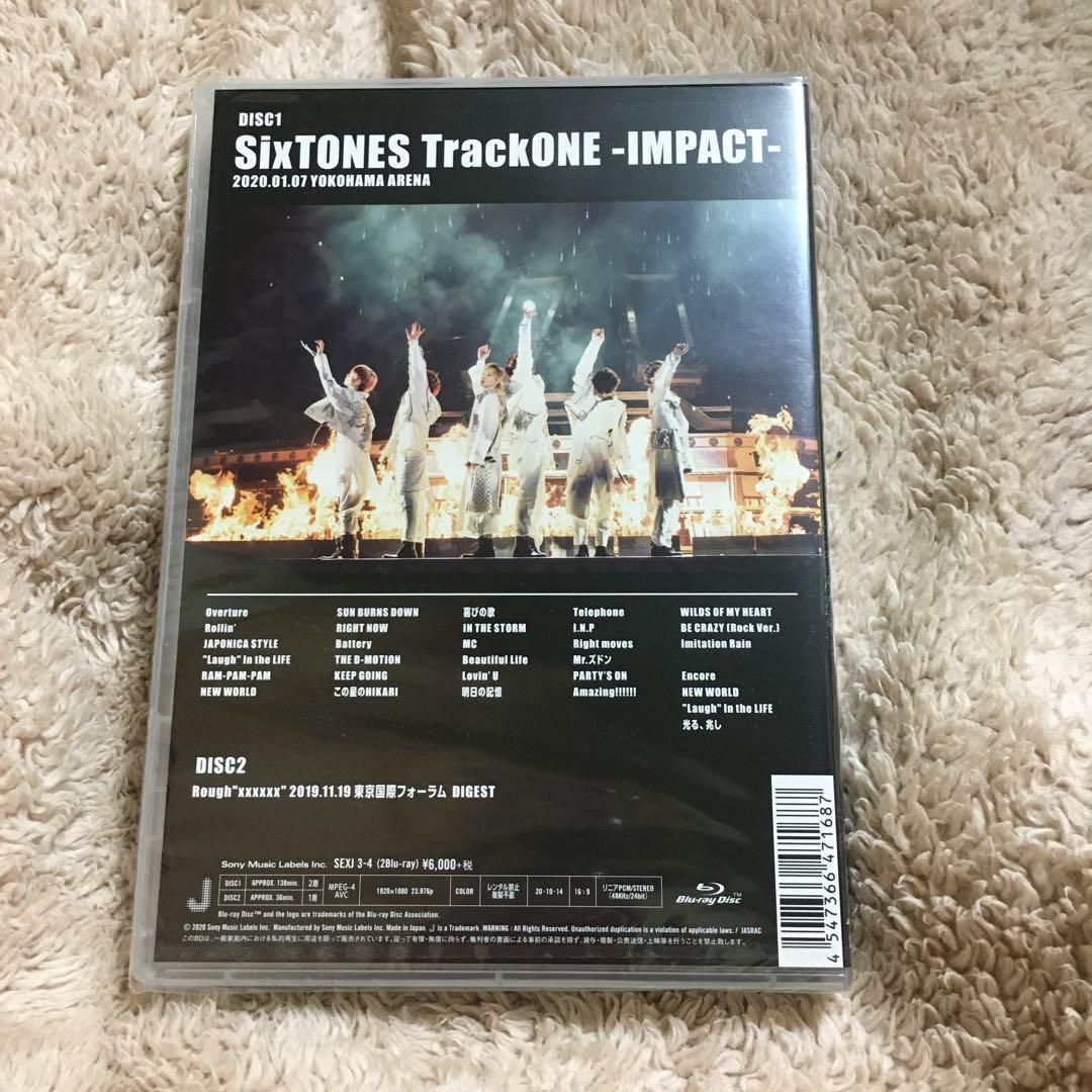 SixTONES/TrackONE-IMPACT- 初回盤 通常盤 2点セット