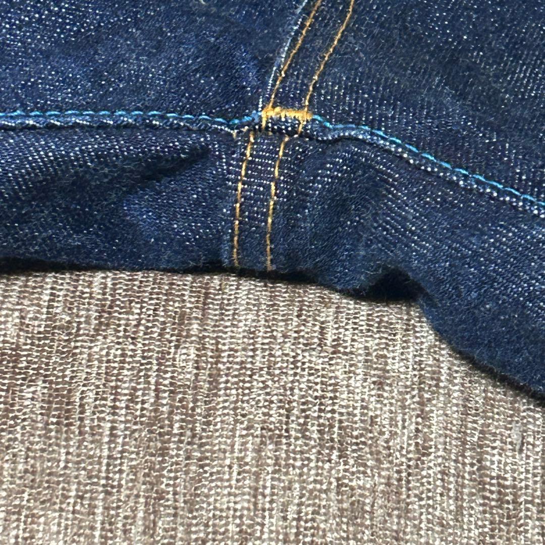 美品　JAPAN BLUE JEANS J301 セルビッチデニム　W33 濃紺