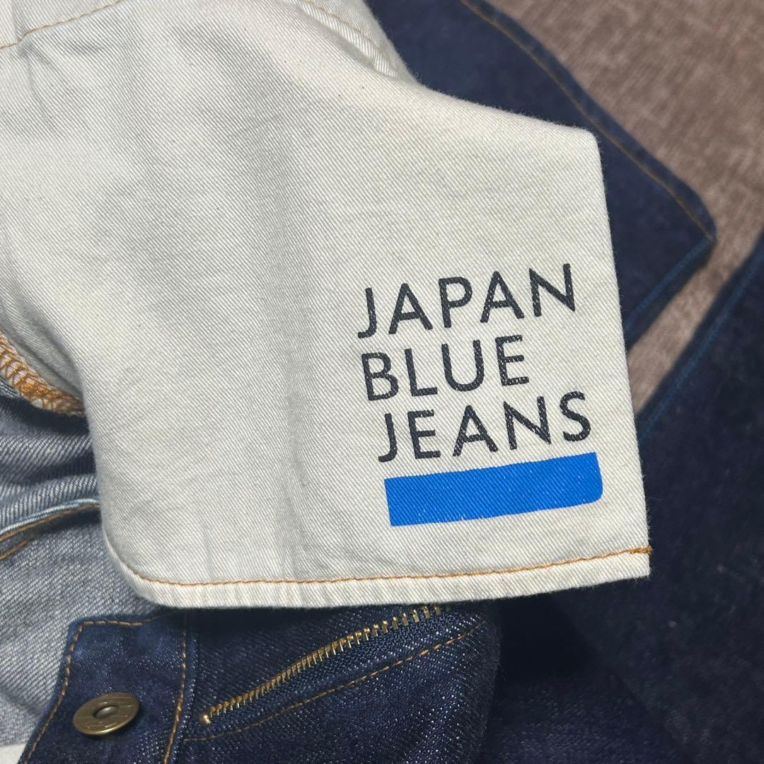 美品　JAPAN BLUE JEANS J301 セルビッチデニム　W33 濃紺