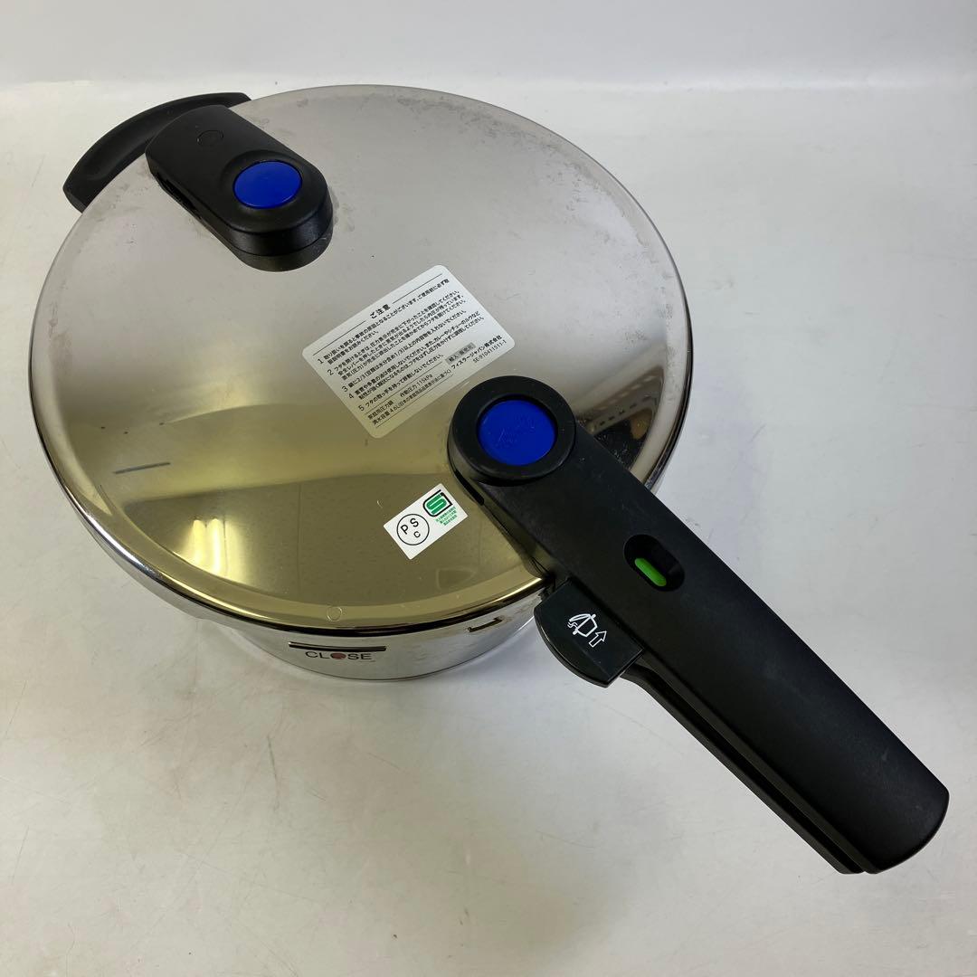 Fissler フィスラー 圧力鍋 4.6L ガラスフタ付き ステンレス
