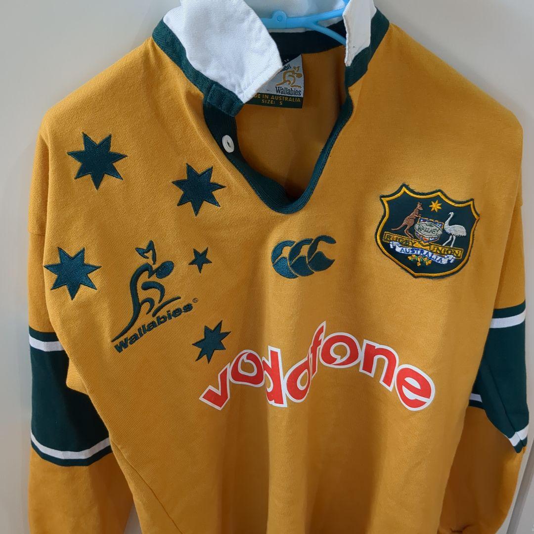 Wallabies ワラビーズ　ラガーシャツ イエロー 長袖　オーストラリア