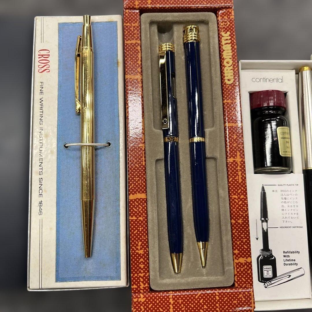 K*6様 parker c ross 万年筆　ボールペン　など大量まとめ売る　現