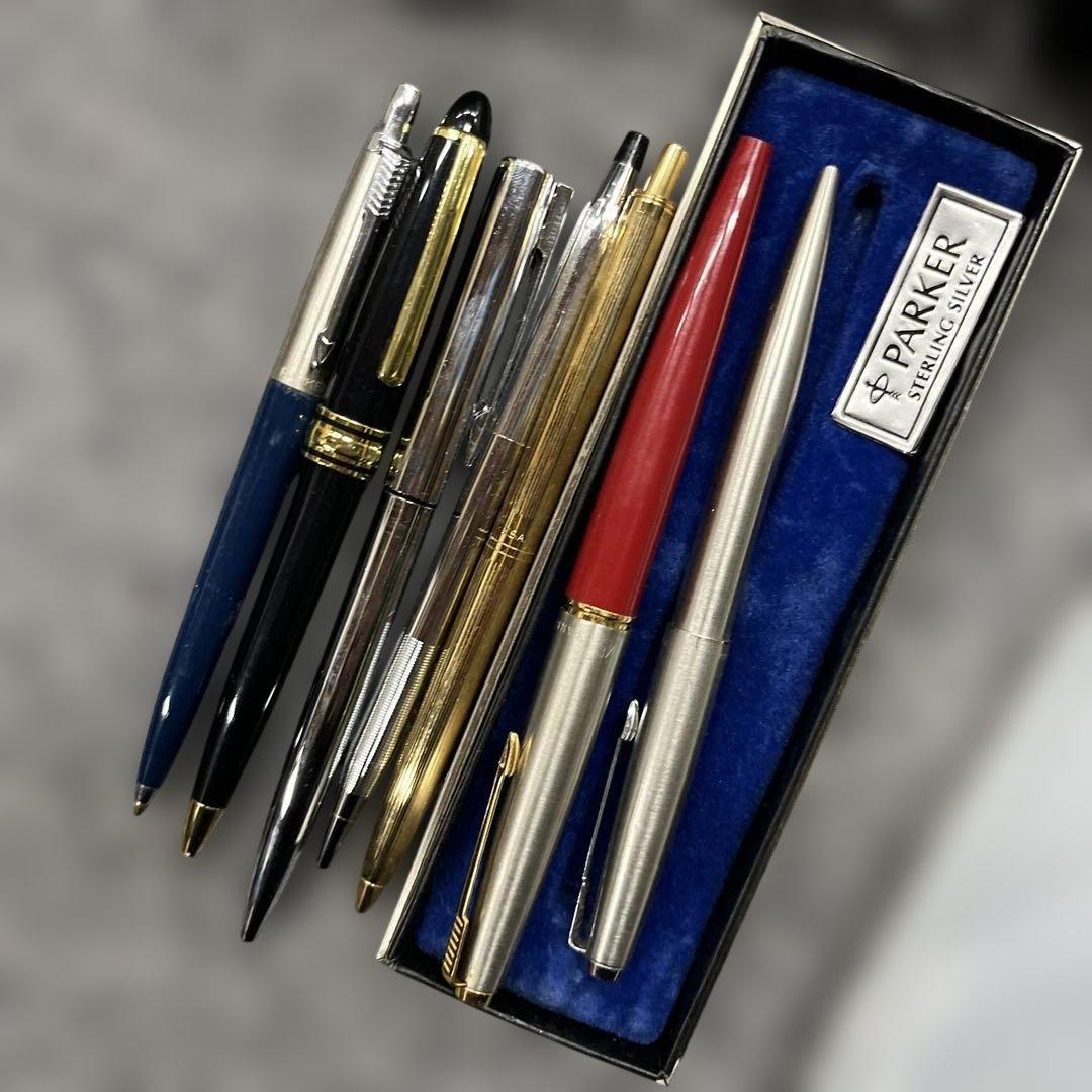 K*6様 parker c ross 万年筆　ボールペン　など大量まとめ売る　現